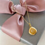 Personalised Crescent Moon Pebble Necklace, thumbnail 1 of 6
