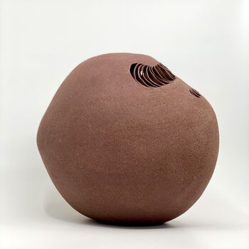 Exclusive Handmade Ceramic Sculpture Vase Ball, 4 of 4