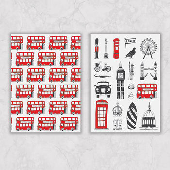 Set Of Two London A5 Notebooks, 2 of 4