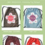 Personalised Swimming Kit Bag Girl's Designs, thumbnail 6 of 10