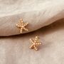 Starfish Pearl Earrings, thumbnail 1 of 4