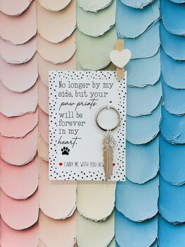 Pet Loss Key Ring | Pet Bereavement Gift, 2 of 6