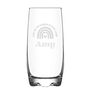 Personalised Inspirational Quote Hi Ball Glass Tumbler, thumbnail 3 of 3