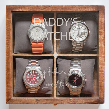 Personalised Watch Box, 2 of 5