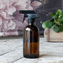 Reuseable Amber Glass Bottle With Trigger Spray 480ml, thumbnail 1 of 2