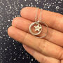 Starlit Necklace With Initial, thumbnail 4 of 9