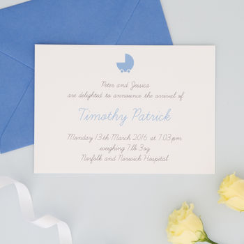 Personalised Birth Announcements, 2 of 3
