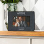 Personalised We Got Married Wedding Photo Frame, thumbnail 4 of 4