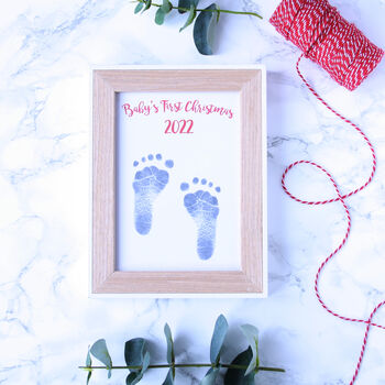 Baby's First Christmas Inkless Print Kit 2022, 4 of 4