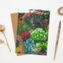 Late Spring Flower Garden Art Card, thumbnail 2 of 3