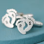 Personalised Father's Day Cufflinks For New Dads, thumbnail 1 of 10