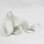 Sterling Silver Shell Earrings, thumbnail 4 of 6