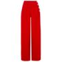 Audrey Trousers In Lipstick Red Vintage 1940s Style, thumbnail 1 of 2