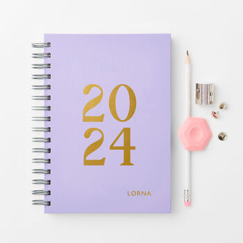 Personalised Bold 2024 Diary, 2 of 10
