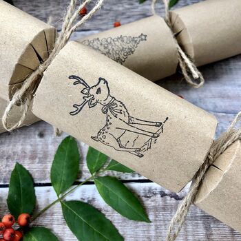 Set Of Six Or Twelve Handmade Christmas Crackers, 2 of 9