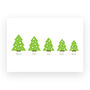 Personalised Family Christmas Tree Print, thumbnail 6 of 6