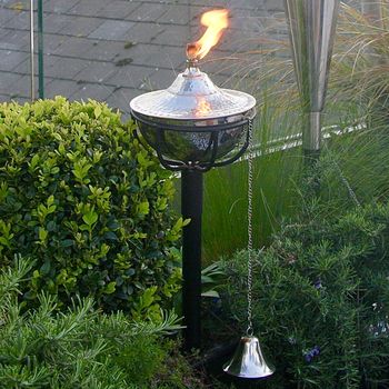 Steel Bowl Oil Burning Garden Torch Ltzaf097 Ltzaf099, 2 of 9