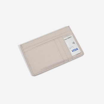 Large Taupe Card Holder, 3 of 3
