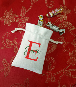 Personalised Christmas Small Gift Bag, 8 of 8