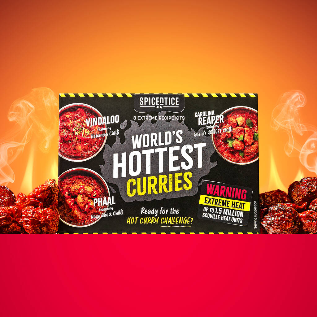 World's Hottest Curries, Personalised Gift Box, 1 of 12
