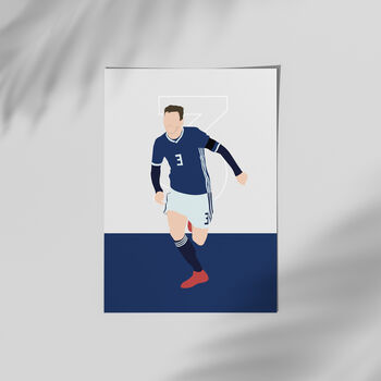 Andy Robertson Scotland Football Poster, 3 of 3