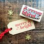 Christmas Merry And Bright Rubber Stamp, thumbnail 1 of 2