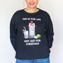 'Gin Is For Life' Christmas Jumper, thumbnail 1 of 9
