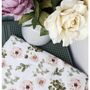 Eucalyptus And Roses Cot Bed Sheet, thumbnail 2 of 5