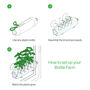 Bottle Farm Indoor Farm Kit, thumbnail 3 of 6