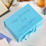 Personalised Luxury A5 Blue Gift Box, thumbnail 5 of 7