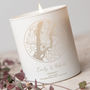 Wedding Or Engagement Personalised Map Candle Gift, thumbnail 2 of 5