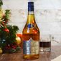 Christmas Personalised Brandy With Pewter Label, thumbnail 3 of 6