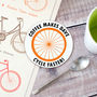 Personalised Cyclist Coaster Gift, thumbnail 1 of 6