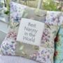Best Nanny In The World Cushion, thumbnail 3 of 3