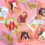 Happy Galentines! Gold Foiled Card, thumbnail 4 of 5