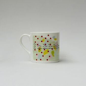 Red Shank Song Bone China Mug, 2 of 4