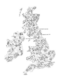 Personalised The UK And Ireland Walking Map, 2 of 6