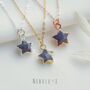 Sapphire Star Necklace, thumbnail 5 of 11