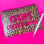 'Chaos Co Ordinator' A5 Notebook In Leopard Print, thumbnail 1 of 2
