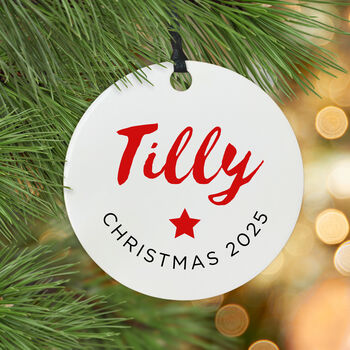 Personalised Christmas Bauble, 6 of 7