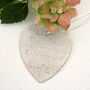Maid Of Honour Thank You Ceramic Hanging Heart, thumbnail 2 of 3