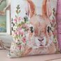 Spring Bunny Illustration Scented Gift Bag Decoration, thumbnail 4 of 5