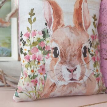 Spring Bunny Illustration Scented Gift Bag Decoration, 4 of 5