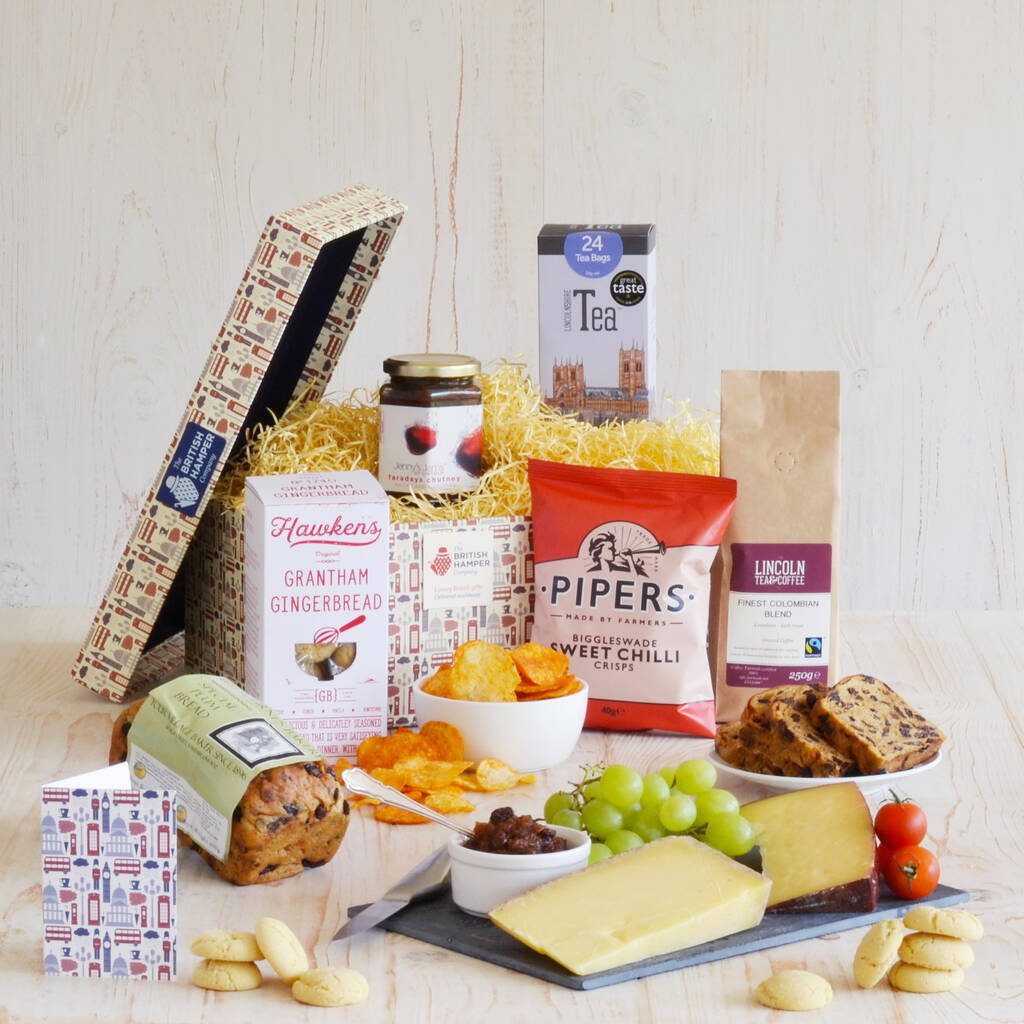 Lincolnshire Cheese And Treats Hamper, 1 of 6