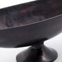 Bronzed Oval Decorative Bowl, thumbnail 3 of 4