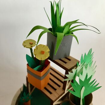 Garden Paper Craft 3D Kit, 9 of 9