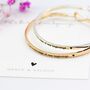 Trust In The Magic Of New Beginnings Bangle, thumbnail 3 of 11