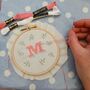 Personalised Initial Embroidery Kit, thumbnail 1 of 6