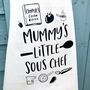 Personalised 'Mummy's Little Chef' Apron, thumbnail 2 of 11