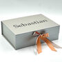 Luxury Hamper Gift Box With Lid For Birthdays, Anniversaries, thumbnail 6 of 6